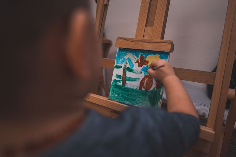 Kids Wooden Art Easels