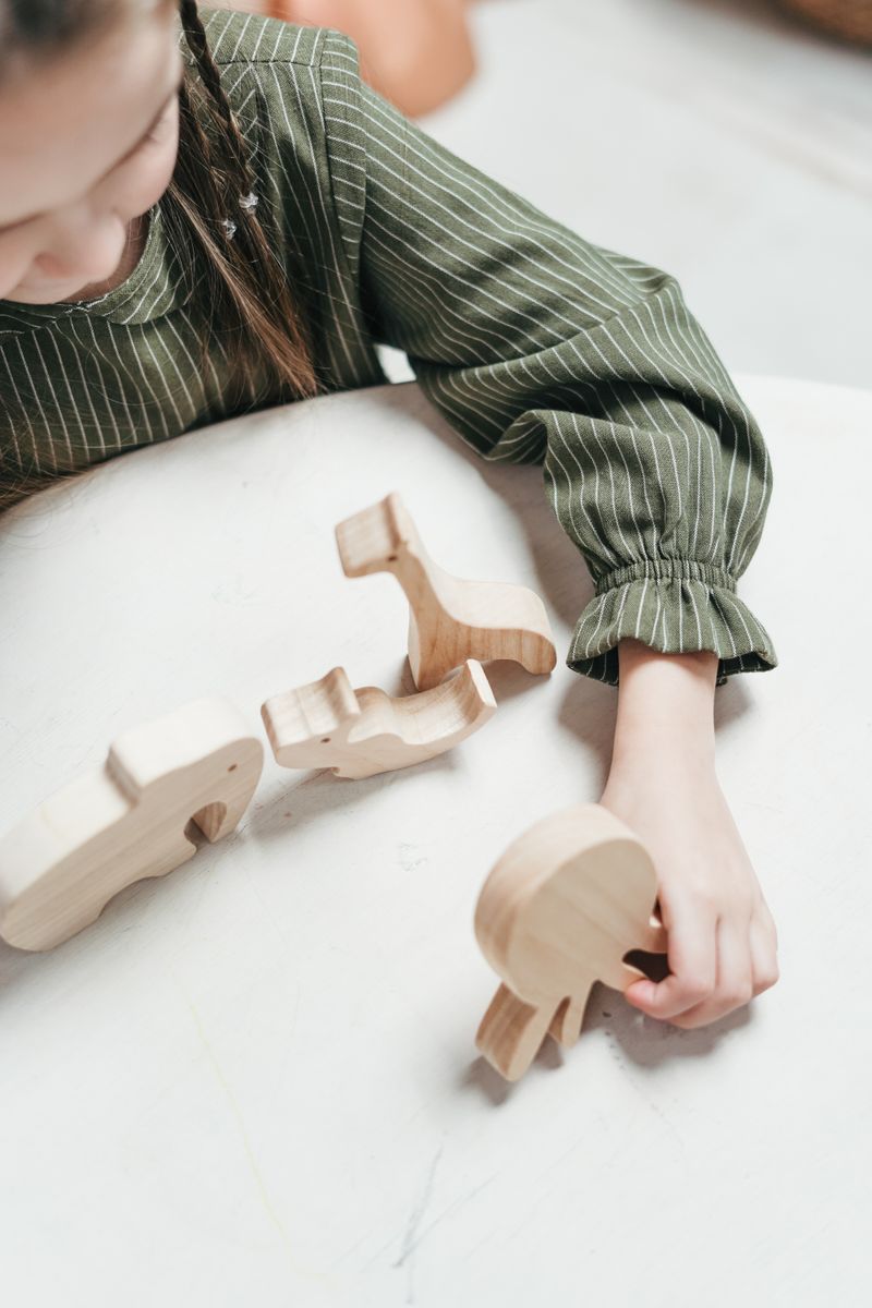 Wooden Play Figures and Animals
