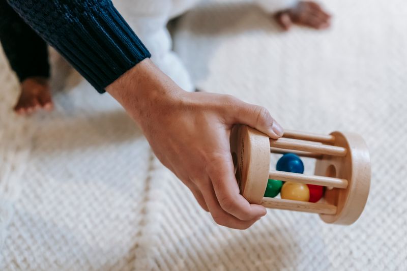 Wooden Baby Rattles and Teethers